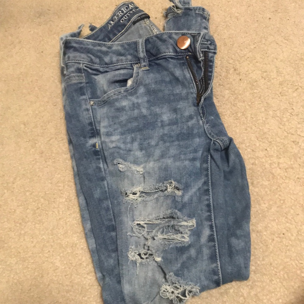 Ripped American Eagle Jeans